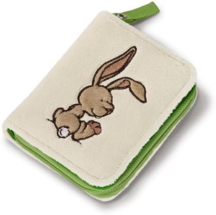 NICI 36521 Wallet Rabbit Ralf Rabbit Plush 12 x 9.5 cm