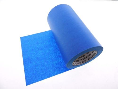 1 Roll 8" inch WIDE 3D Printing Made In USA PRO Grade Blue Painters Tape Masking Clean Release Easy Removal NO RESIDUE (192MM x 55M 7.7 inch). 3D Printer bed grip deck cover 3D Prints Removal 60 Yd