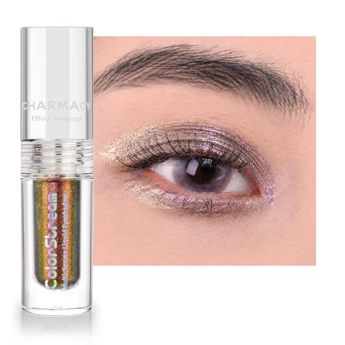 CHARMACY Liquid Duochrome Eyeshadow, Multi-Dimensional Eye Loo... 41ByeYijlAL