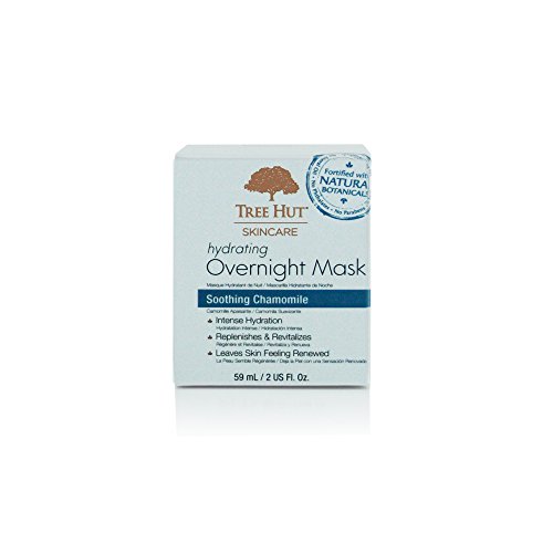 Tree Hut Skincare Hydrating Overnight Mask, Soothing Chamomile, 2 Fluid Ounce
