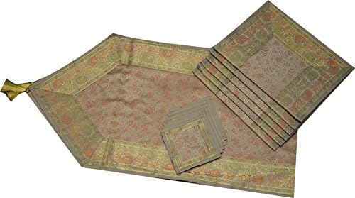 100% Cotton, Machine Washable, Everyday Indian Kitchen Table Runner For Dinner Parties, Events, Home Decor