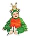 Rubie's Costume Cuddly Jungle Frog Romper Prince Costume, Green, 6-12 Months