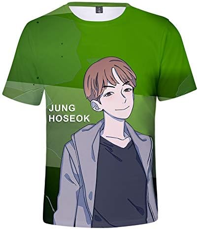 INEEDU Women's Kpop BTS T-Shirt Bangtan Boys Suga Jin Jimin Jung Kook J-Hope Rap-Monster V New Album Shirt