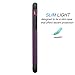 Tekcoo for iPhone 8 Case, Tekcoo iPhone 7 Cute Case, [Tbaron Series] Bumper Case Shock Absorbing Hard Hybrid Slim Thin Cute Cover [Scratch Proof] Plastic Shell + TPU Rubber Inner [Purple/Black]