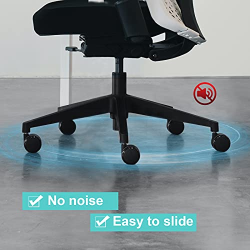 Replacement Office Chair Wheels, Caster Desk Chair Wheels, Rolling