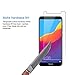 (2 Pack) Huawei Honor 7A Screen Protector，[Thickness 0.3mm] [9H Hardness] [Bubble Free] [Easy to Install] [Anti-Scratch] 2.5D Round Edge Tempered Glass Screen for Huawei Honor 7A