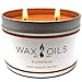 Wax and Oils Soy Wax Aromatherapy Scented Candles (Pumpkin) 16 Ounces. Singlethumb 4