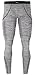 New Men Sports Apparel Skin Tights Compression Base Under Layer Long Pants (L, NP504 Gray)