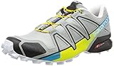 Salomon Speedcross 4 Trail Running Sneaker Shoe - Onyx/Black/Yellow - Mens - 10