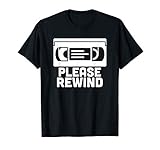 VHS Please Rewind - VHS Tape VHS Player Nostalgia