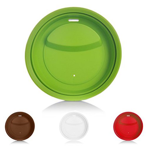 4 Pack Silicone Cup Lids, Jewelvwatchro Food Grade Silicone Cup Lids