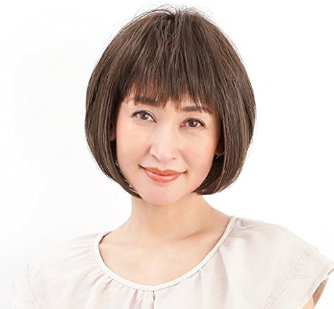 Amazon ウィッグ ショート プリシラ 耐熱ミセス小悪魔ボブ A 667mrs Tdm プリシラミセス ビューティー 通販