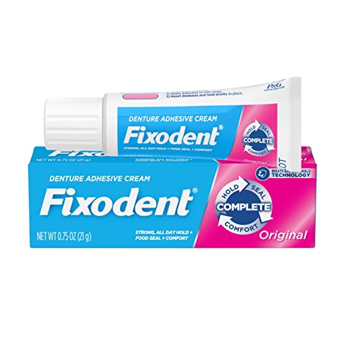 Fixodent Complete Original Denture Adhesive Cream, 0.75 oz Pricepulse