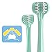 babyease 3-Sided Toothbrush, Ultra Soft All Sides Cleaning Training Tooth Brush for Baby, Toddler 1 Years and Up