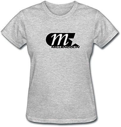 XIULUAN Women's Millencolin Logo T-Shirt Short Sleeve