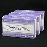 DermaZinc Zinc Therapy Soap 120g bar - 3 Pack