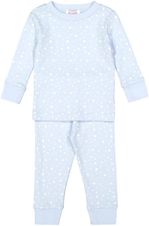 giggle Baby and Toddler Pajamas, tee and Pant, 2 Piece Set, 100% pima Cotton, Soft and snug