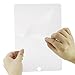 Eco-Fused Premium Tempered Glass Screen Protector for iPad Air 2 and 1 – 3 Glass Screen Protectors with Oleophobic Coating Compatible – Anti Fingerprint and Scratch – Perfect Clarity and Touch