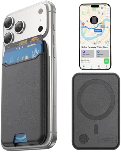 Amazon.com: Apple iPhone FineWoven Wallet with MagSafe – Black