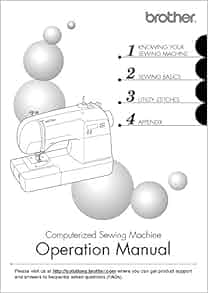 Brother SB700T Sewing Machine Owners Instruction Manual