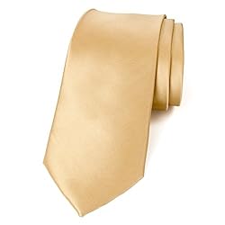 Spring Notion Men's Solid Color Satin Microfiber
