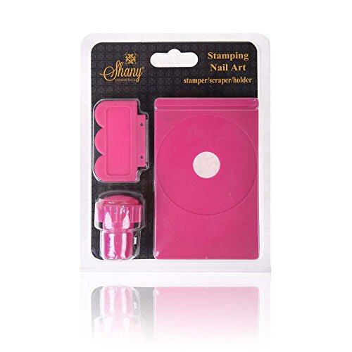 SHANY Stamping Nail Art Set (Nail Art Image Plate Holder, Scraper, Stamper) - Thumbnail 5