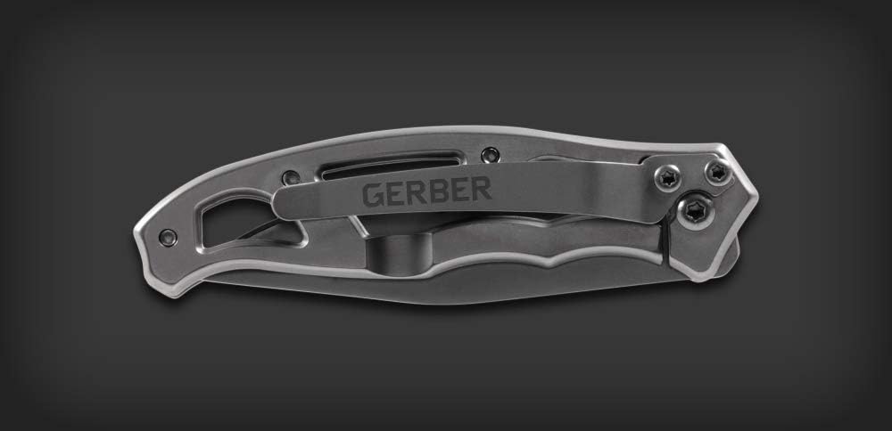 Gerber Paraframe Mini Fine Edge,Silver, 6 cm - Image 4