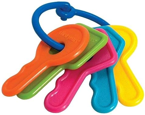 The First Years First Keys Baby Toy – Classic Multi-Colored