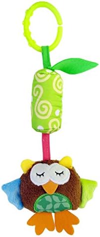 Owl Baby Crib Stroller Cot Buggy Pram Car Seat Revolving Hanging Rattles Dangle Toy Baby Rattles Mobiles Handbell