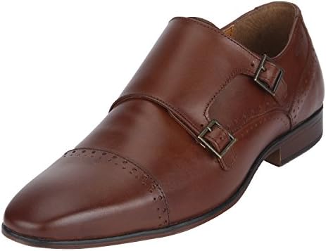 Men's Double Monk Formal Leather Shoe