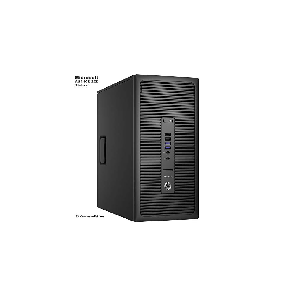 HP ProDesk 600 G2 Tower Desktop PC, Intel Quad Core i5 6500 up to 3