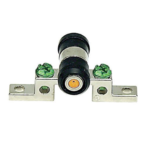 Approved Ground Block SIngle with 3 GHz Connector Weather Seal Dual Ground Screws Lugs 3 GHz High Frequency Ground Block Prevents Damage to Satellite TV Antenna