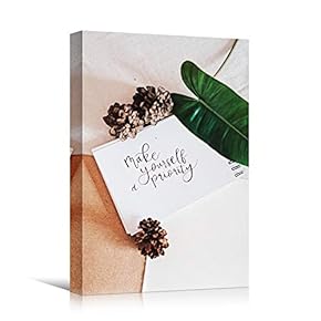 signwin Canvas Wall Art Pressed Quotes Bedroom Industrial...