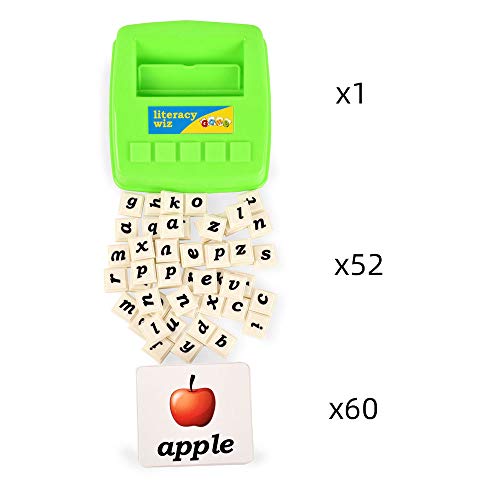 image for BOHS Literacy Wiz Fun Game - Lowercase Letter Sight Words - 60 Flash C