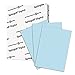 Springhill 8.5” x 11” Blue Colored Cardstock Paper, 65lb, 176gsm, 250 Sheets (1 Ream) – Premium Medium Weight Vellum Cardstock, Printer Paper with Textured Finish – 014052R