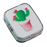 Travel Cute Cactus Series Contact Lens Case Eye