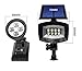 Solar Lights, Adjustable Waterproof Solar Outdoor Spotlights, Landscape Lights, Flood Lights, Night lights with Security Auto On/Off, 400 Lumens & 8 LED