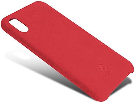 iPhone X Case, Metrans Slim Microfiber Cloth Case Slim Fit Soft Mobile Phone Case for Apple iPhone X (2017)