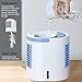 Portable Air Conditioner for Small Room Personal Fan Desk Fan with Breathing LED Night Light Space Air Cooler Mini Table Fan Portable air Cooler