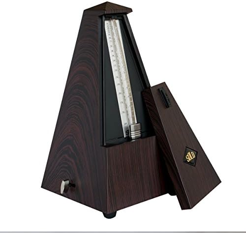 Mechanical Metronome Wood Grained for Piano Guitar Drum Violin etc