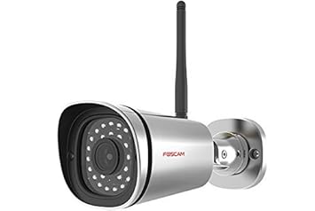 Foscam FI9900P 10 drahtlose IP-Kamera, HD, Silber, 2 Megapixel