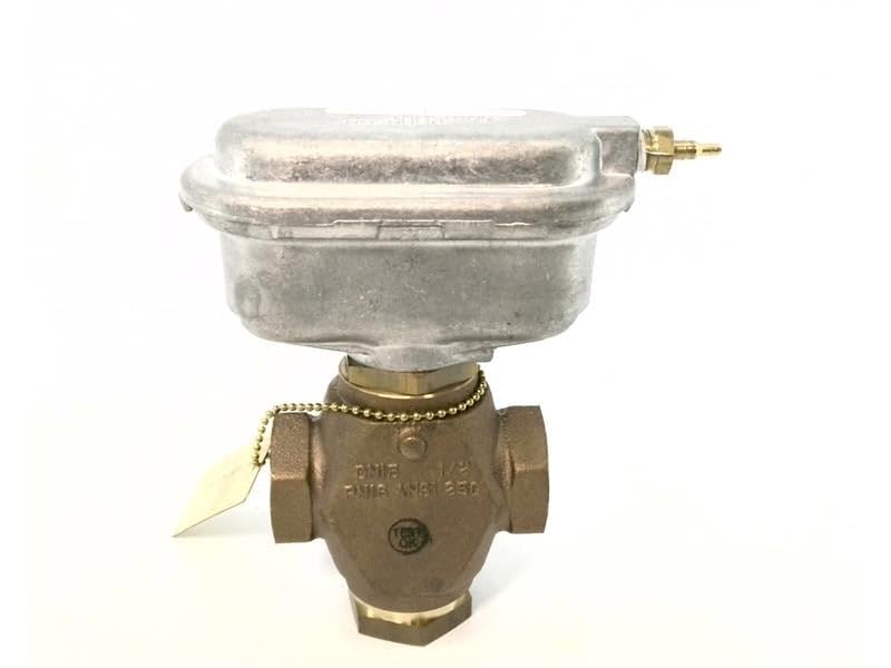 Series VG7000 Model VG7842CS Brass Trim Globe Valve with Model V-3801-8001 Comp…