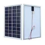 ECO-WORTHY 12V Solar Panel 25W Watt Module Off Grid Charging RV Boat