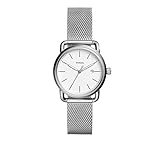Fossil Women's Silvertone Small Round Face Bracelet Watch