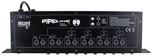 Blizzard Lighting PipeLine Twin DMX Splitter and Amplifier - New