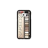 iTalk Case, Samsung Galaxy S6 Case - [Black Rubber] Perfect Fit [Anti-Slip] Protective Cover for Galaxy S6 - Naked2, Makeup Set