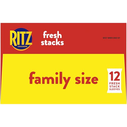 RITZ FRESH STACKS ORIGINAL CRACKERS, FAMILY SIZE, 17.8 OZ