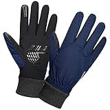 Anqier Winter Gloves for Men Women Thermal Gloves Waterproof Warm Gloves Driving Running Cycling Cold Weather Gloves