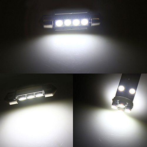 X AUTOHAUX 23x BMW E90 E92 E93 M3 2006-2011 Canbus White Car Dome Map Reading Glove Box Light, Truck Cargo Area Light LED Light Interior Kit