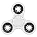 Toplay Fidget Spinner Toy Stress Reducer Ceramic Bearing - Perfect For ADD, ADHD, Anxiety, and Autism Adult Children (White)
